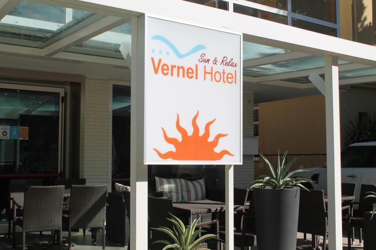 Hotel Vernel ريميني المظهر الخارجي الصورة